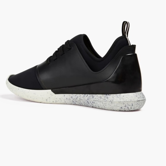 Bally | Avelle perforated neoprene and leather sneakers Size 36.5 NEW - Picture 11 of 12